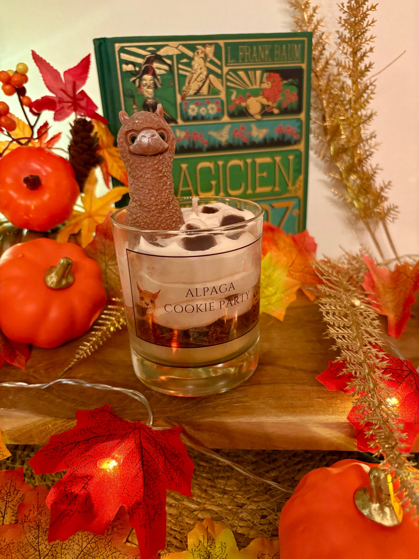 Bougie - Alpaga Cookie Party