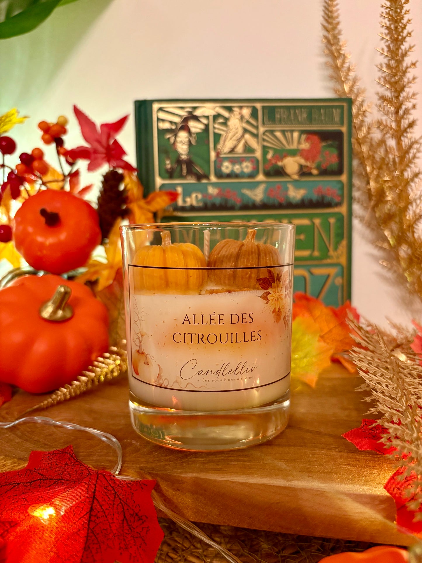 Bougie - Allée des citrouilles