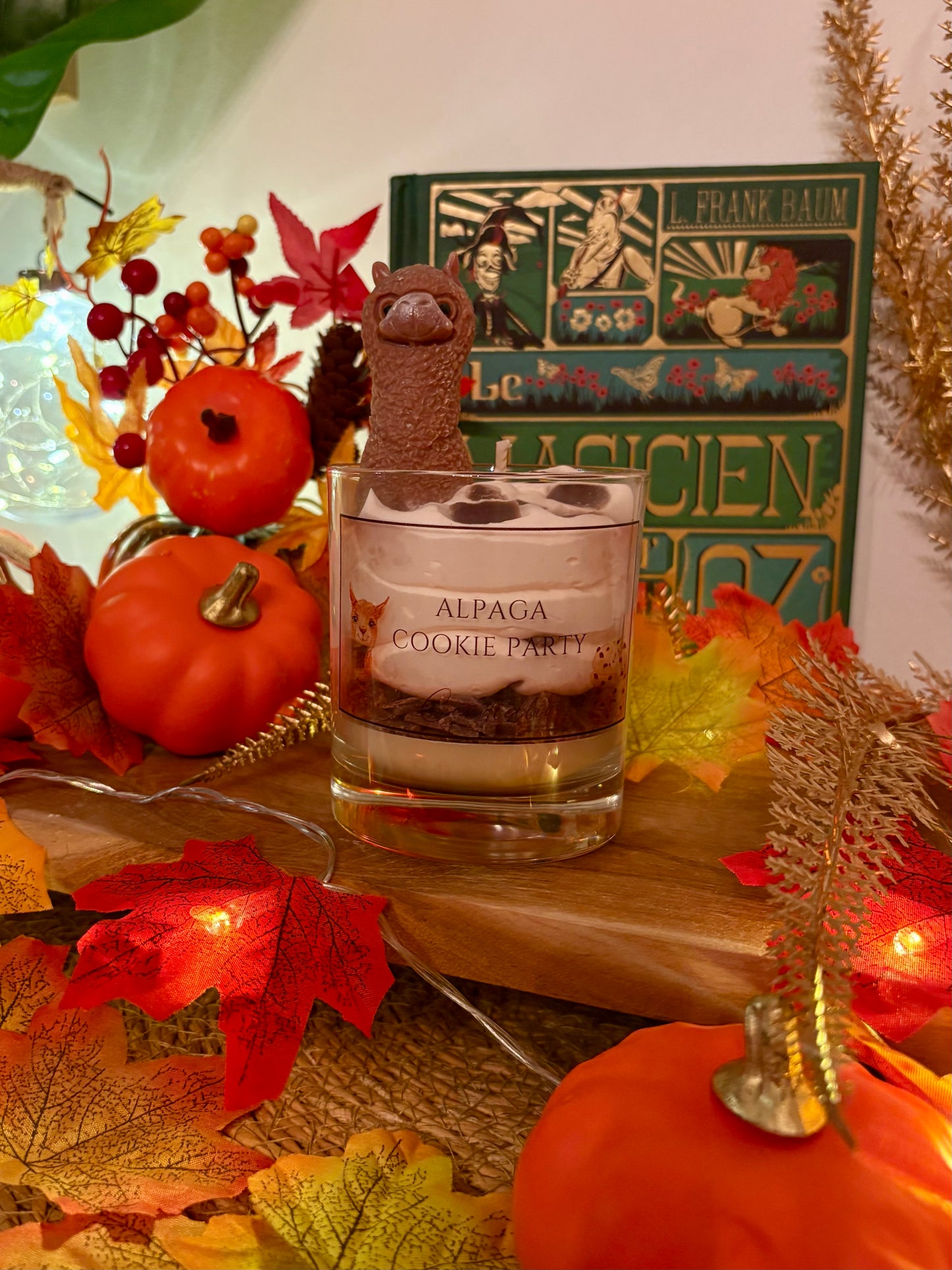 Bougie - Alpaga Cookie Party