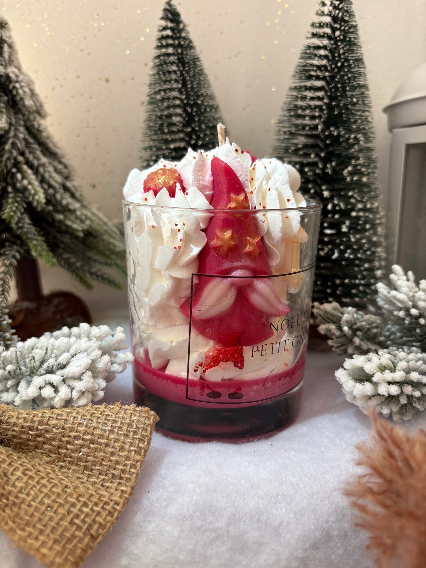 Bougie - Noël du Petit Gnome