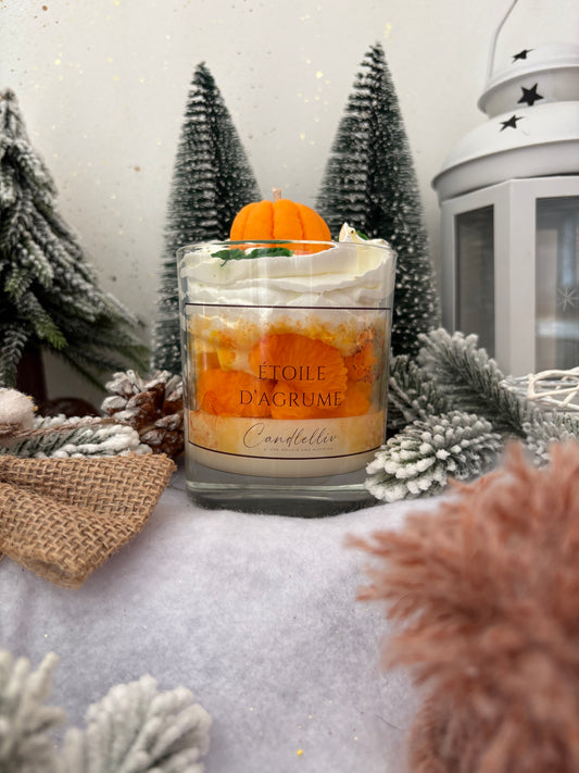 Bougie - Etoile d'Agrume