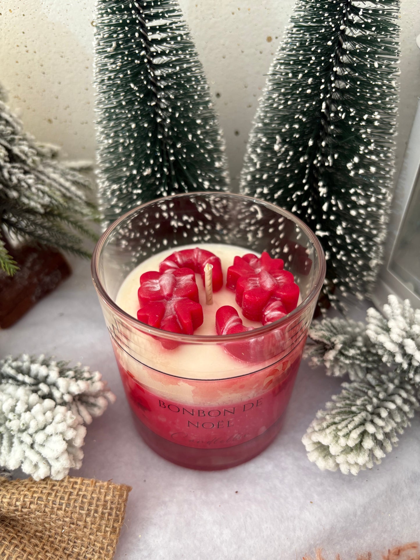 Bougie - Bonbon de Noël