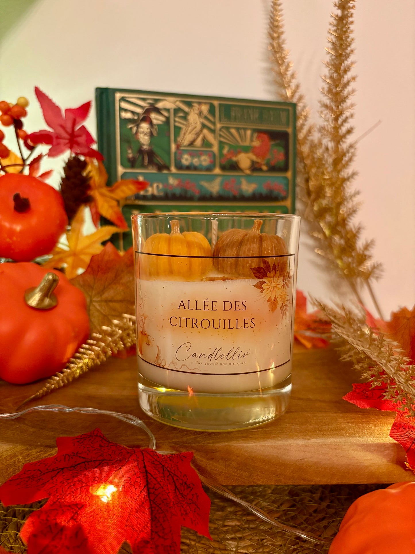 Bougie - Allée des citrouilles