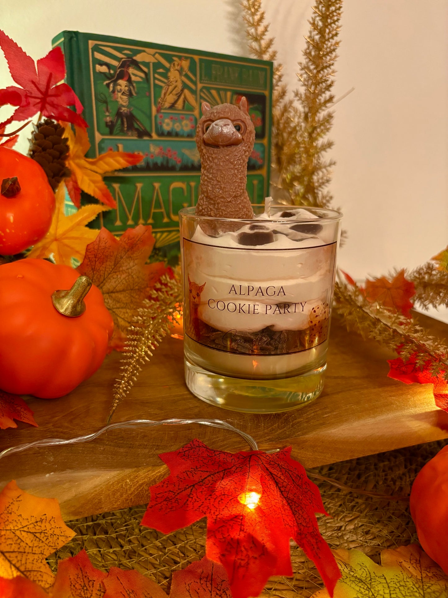 Bougie - Alpaga Cookie Party