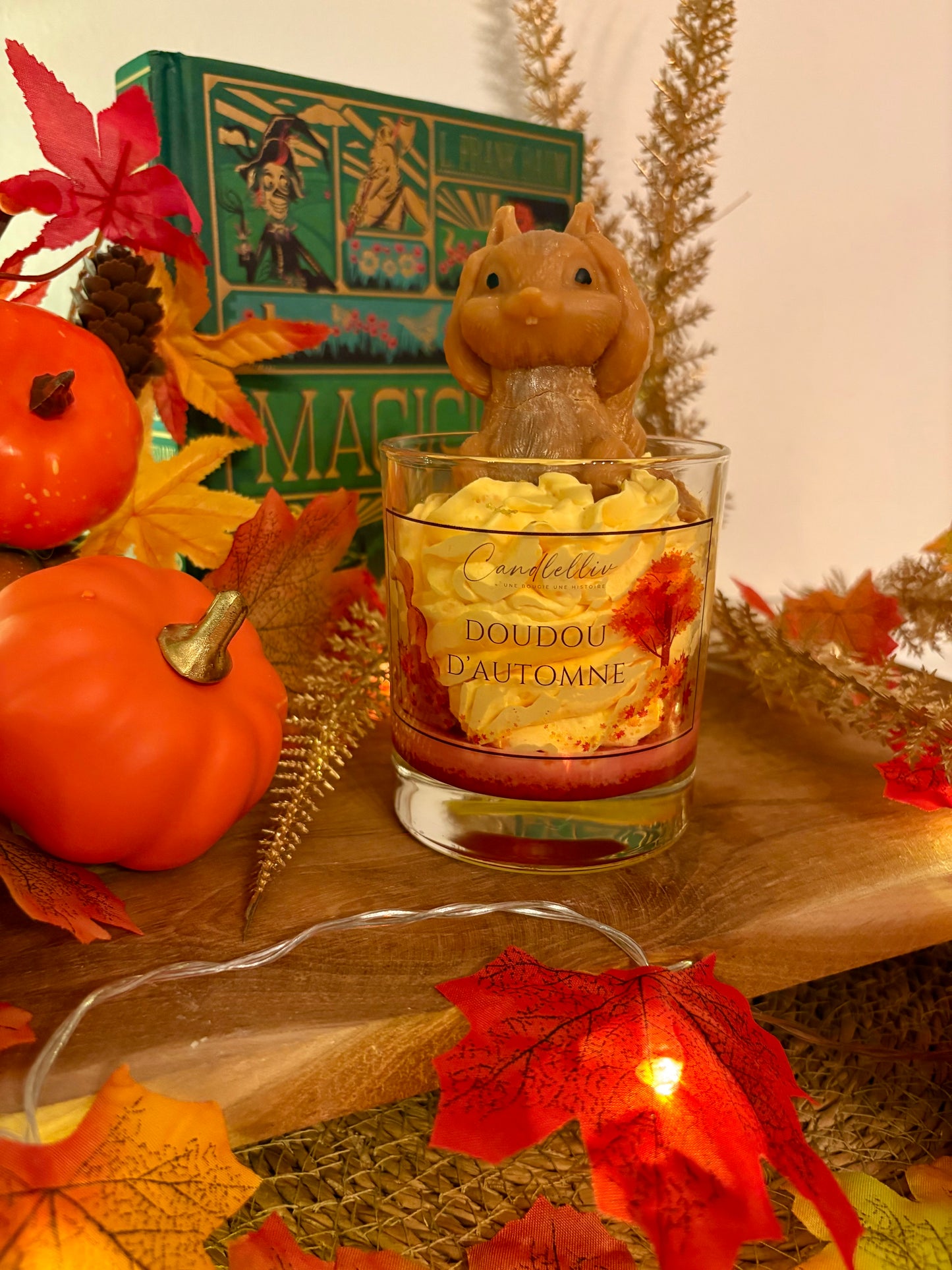 Bougie - Doudou d’automne