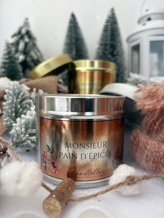 Bougie en pot - Monsieur Pain d'Epices