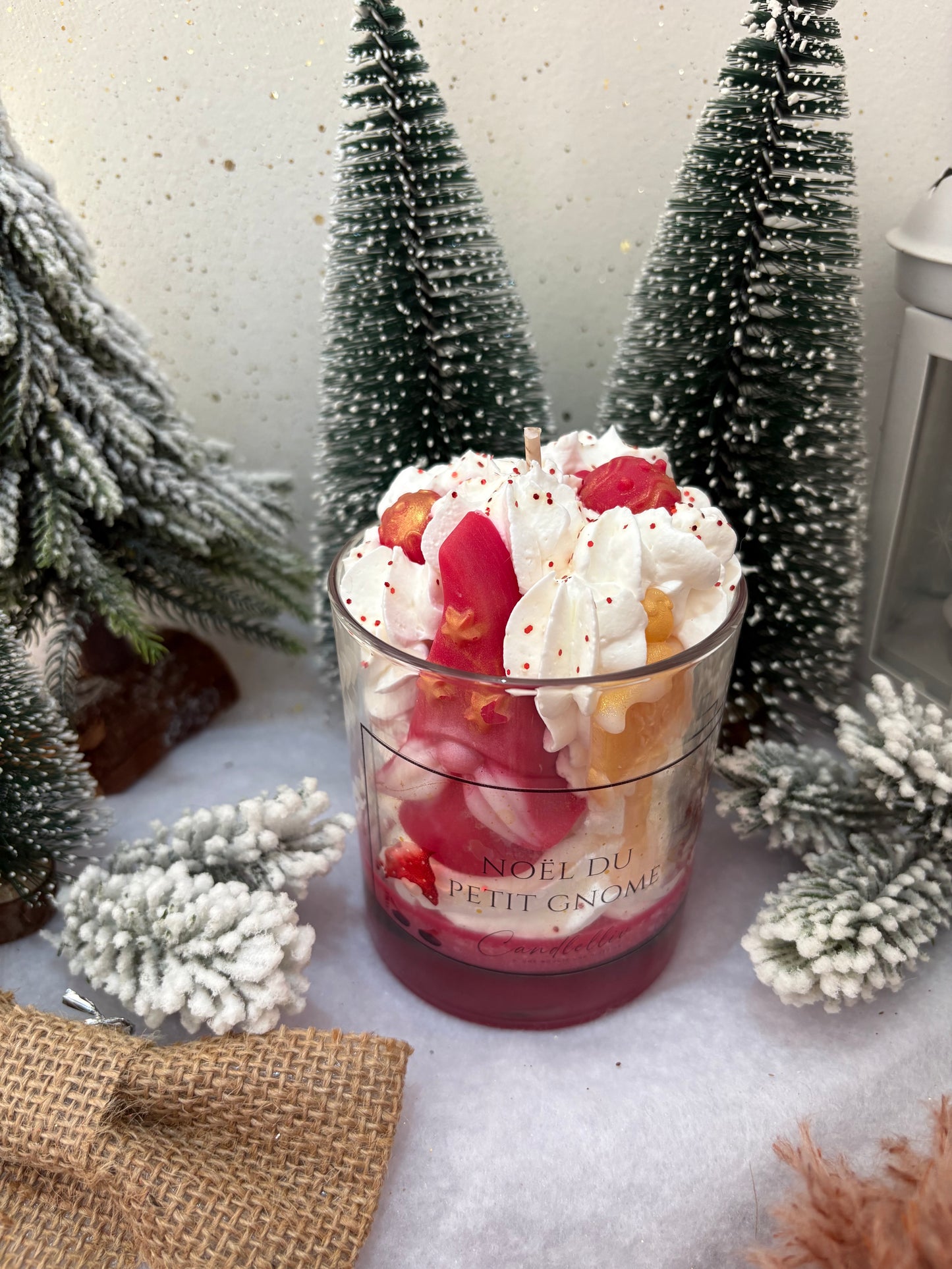 Bougie - Noël du Petit Gnome