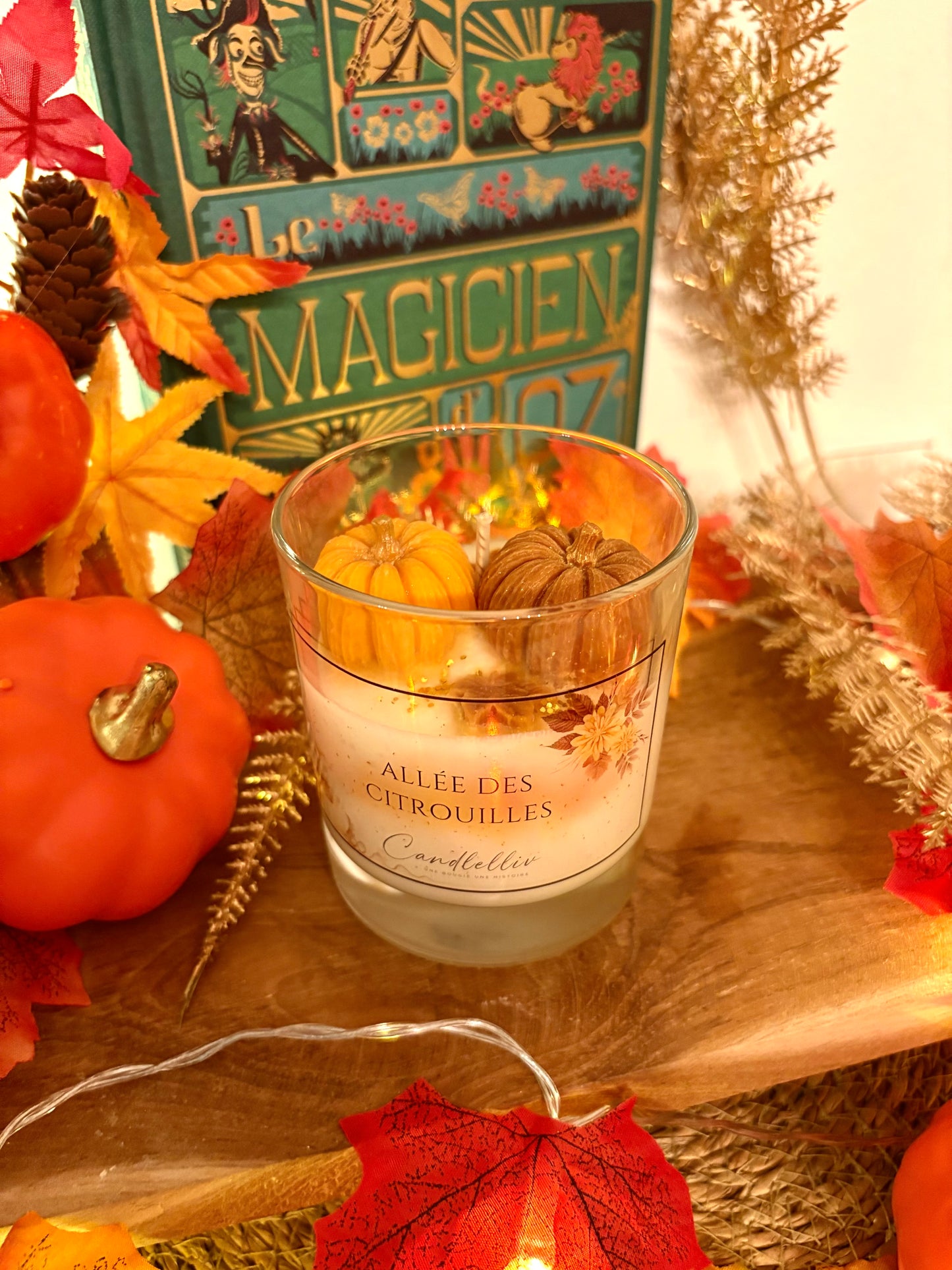 Bougie - Allée des citrouilles