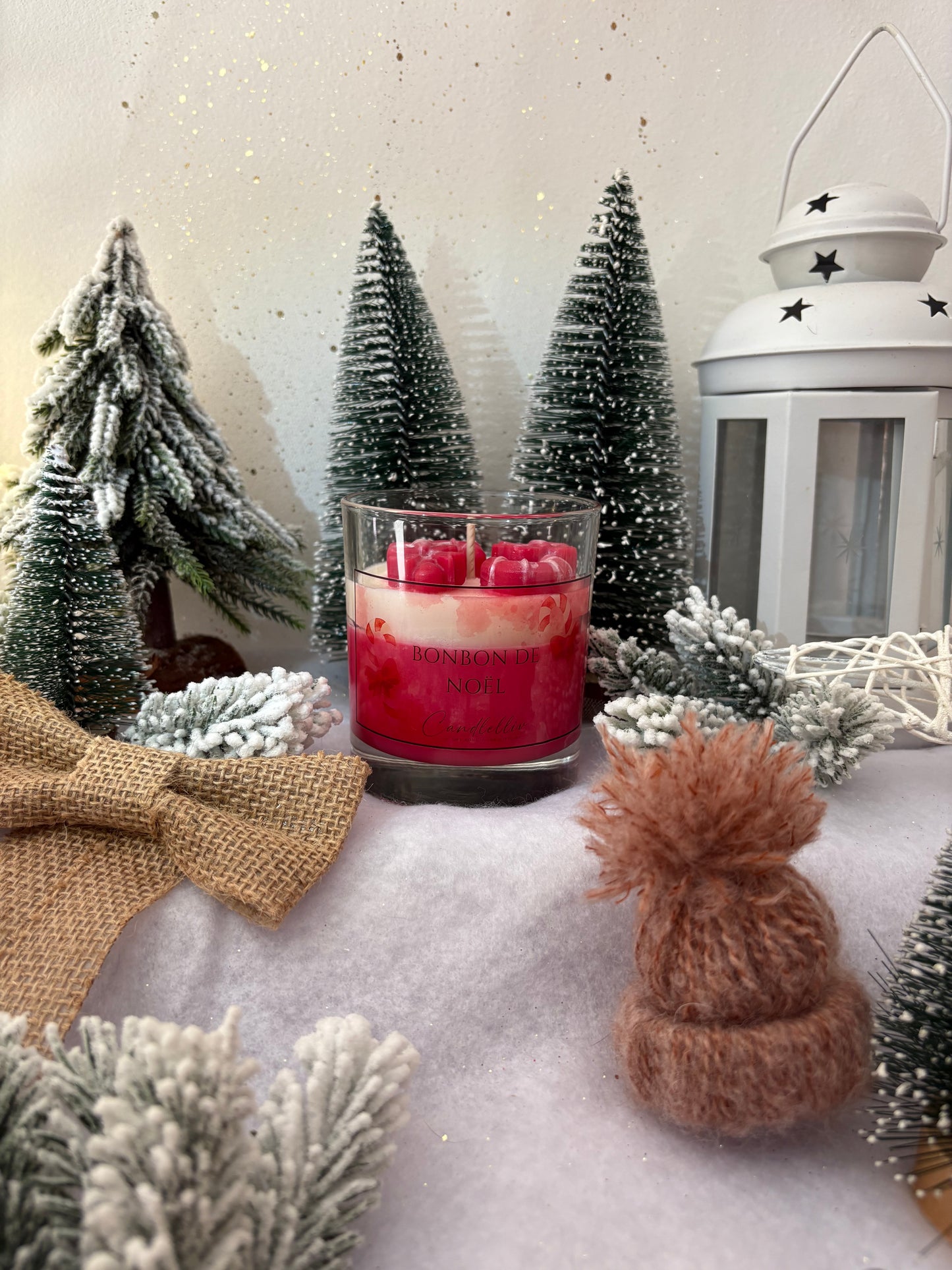 Bougie - Bonbon de Noël
