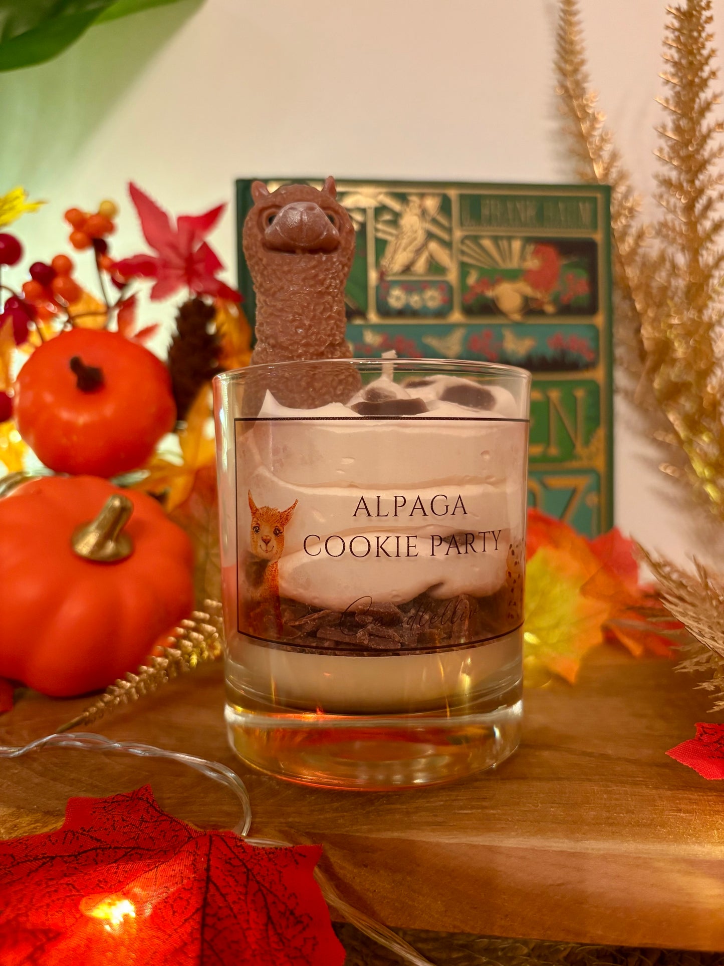 Bougie - Alpaga Cookie Party