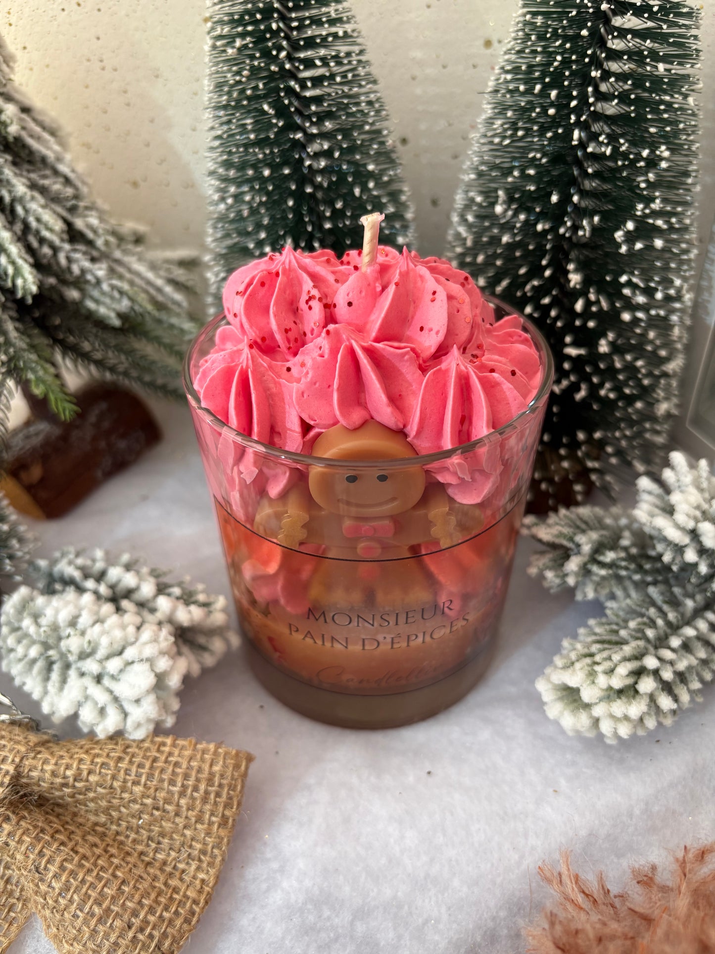 Bougie - Monsieur Pain d'Epices