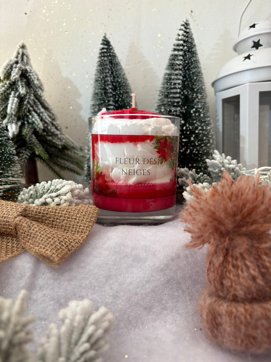 Bougie - Fleur des neiges