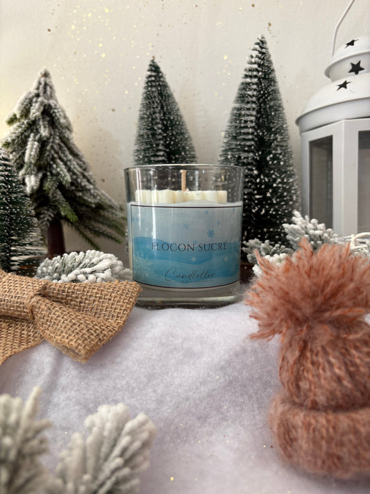Bougie - Flocon Sucré