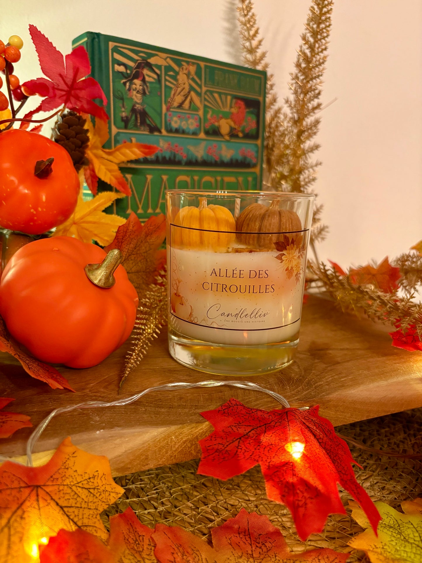 Bougie - Allée des citrouilles