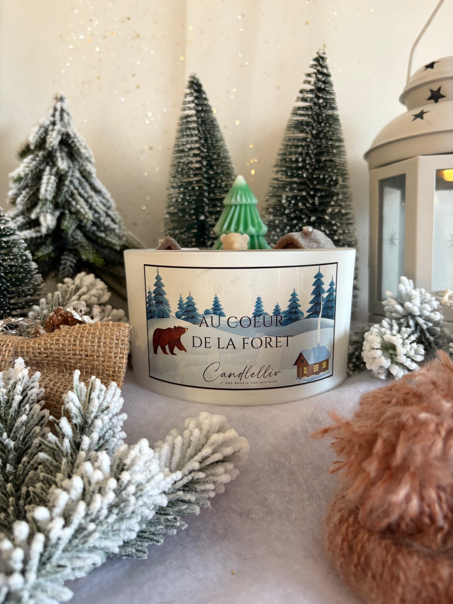 Bougie - Au coeur de la forêt (uniquement sur commande)