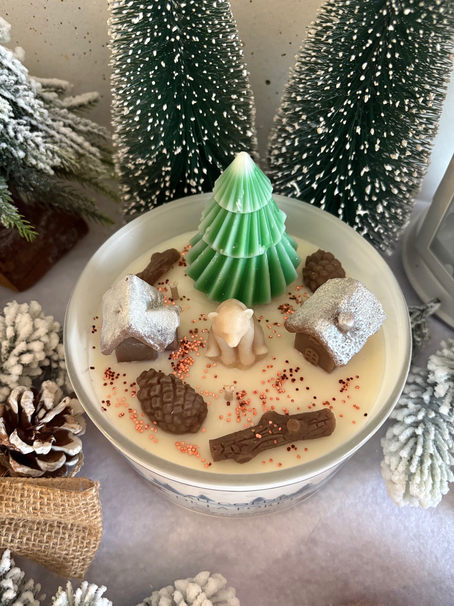 Bougie - Au coeur de la forêt (uniquement sur commande)