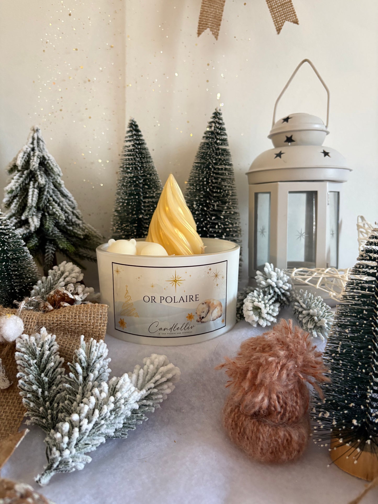 Bougie - Or Polaire (uniquement sur commande)