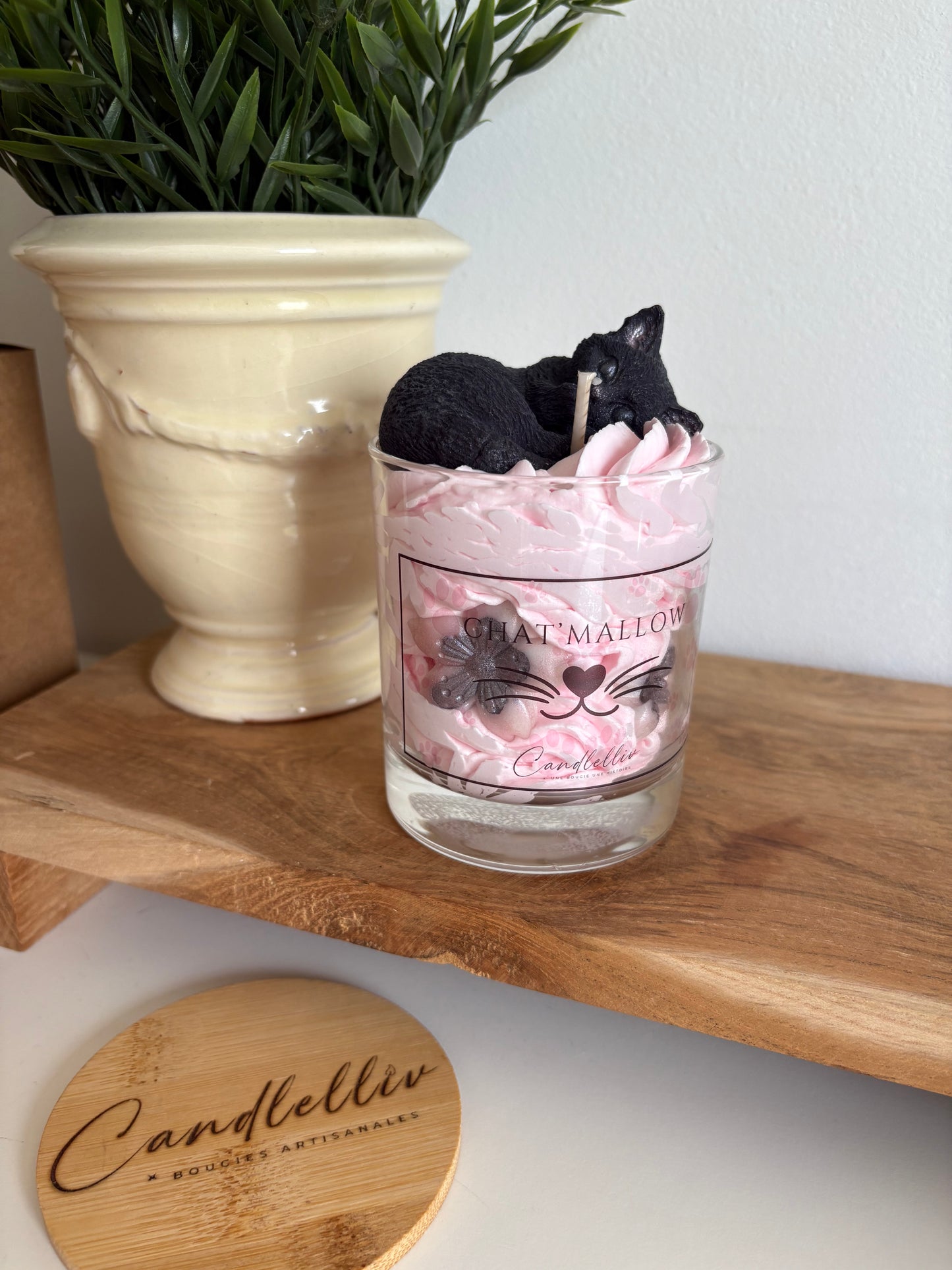 Bougie - Chat'mallow