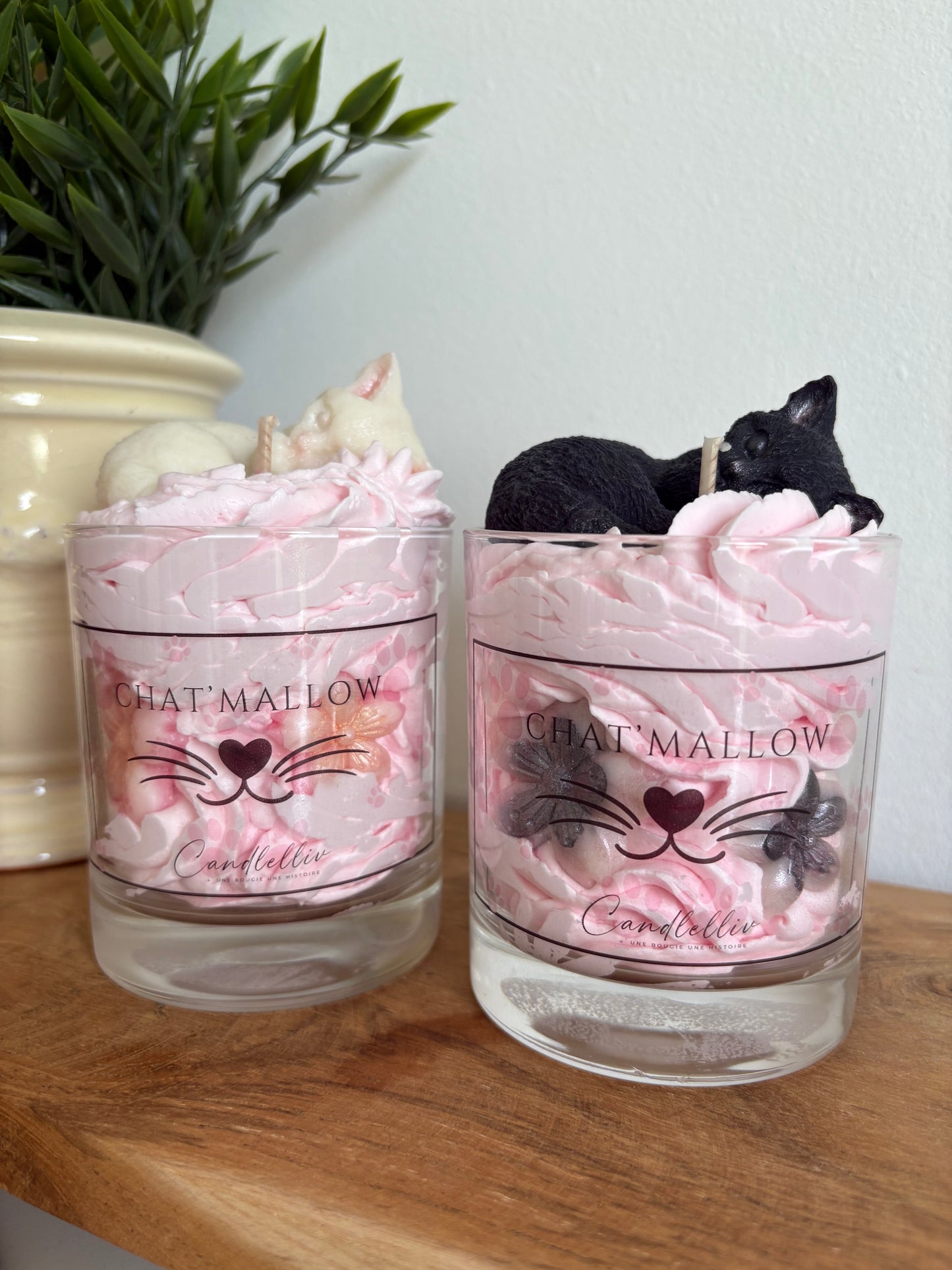 Bougie - Chat'mallow
