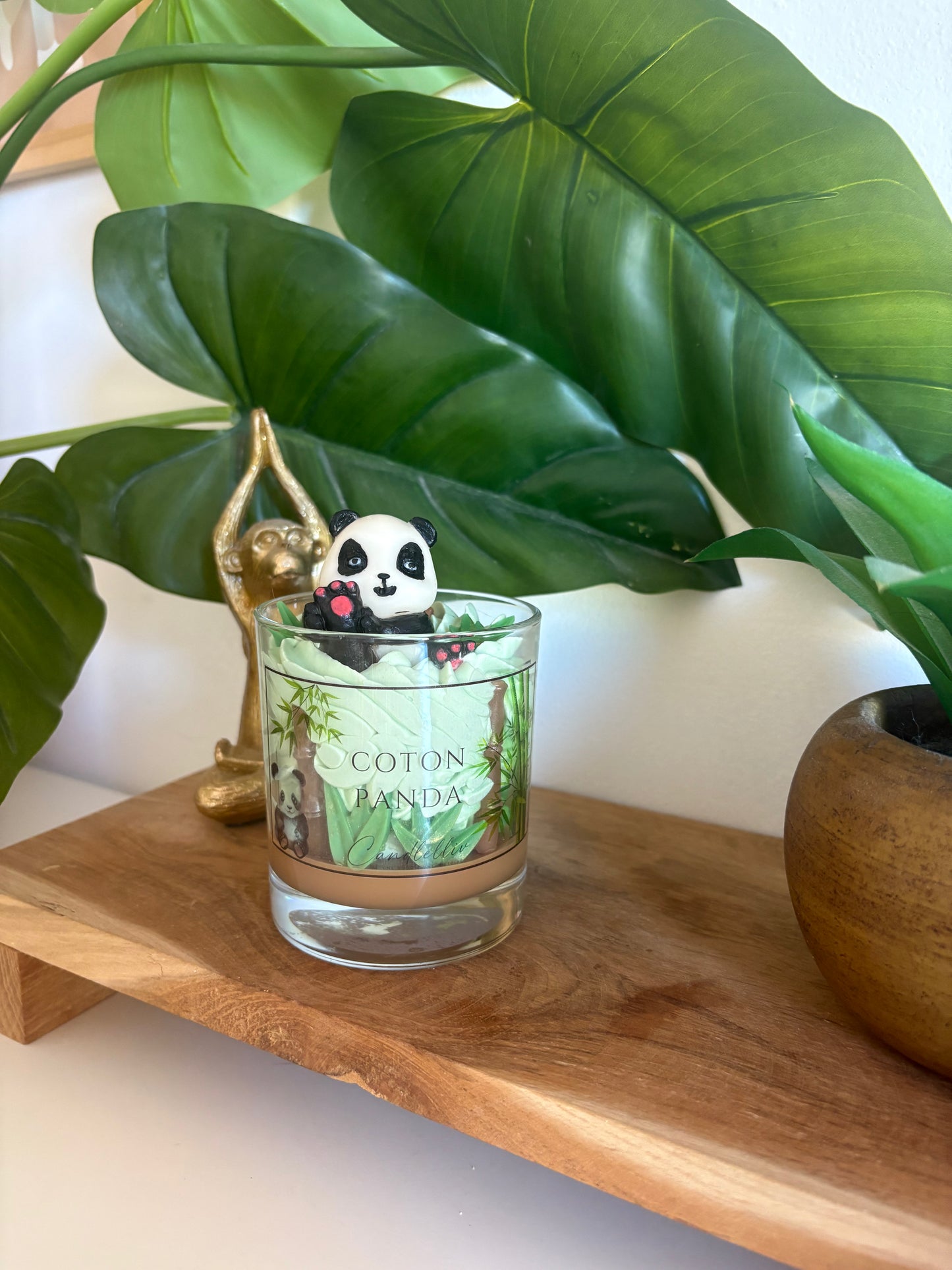 Bougie - Coton Panda